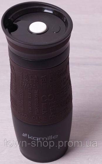 Термокружка Kamille Machiato-II 380мл из нержавеющей стали KM-2069A | Зображення 3
