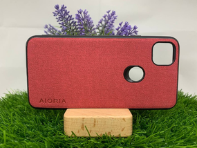 Чохол накладка Google Pixel 4A тканина червоний