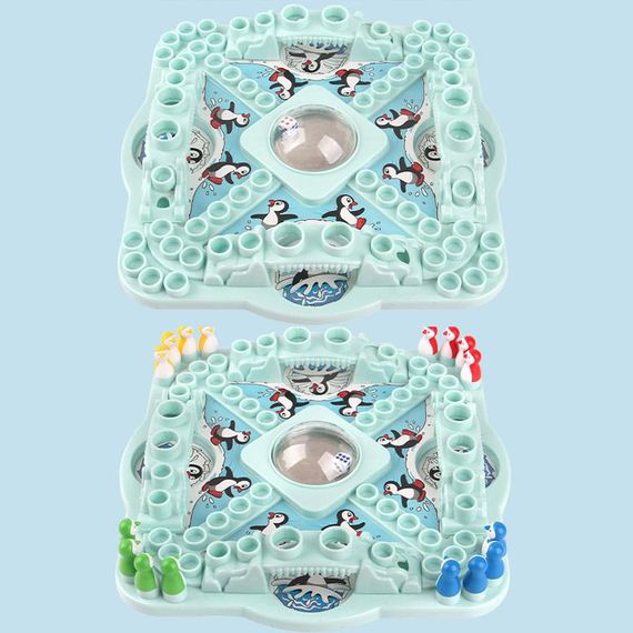 Настольная интерактивная игра Ummi 707-36 Pop N Drop Penguins Game Blue | Зображення 3