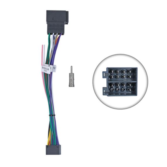 Перехідник живлення серії QIV з адаптером CAN-BUS для Universal QBR-W UN-1133A (дрот)