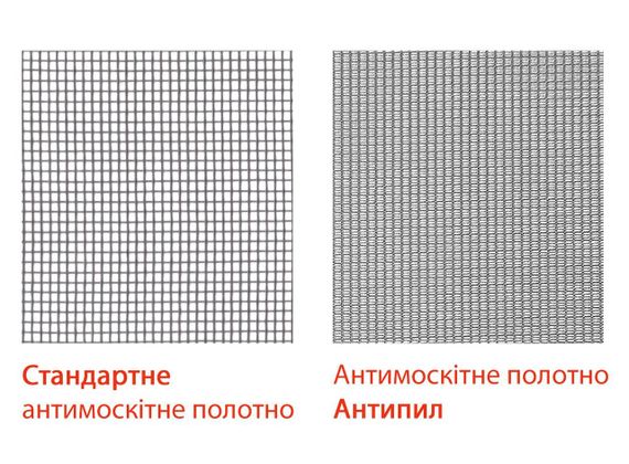 Москітна сітка АНТИПИЛ  (чорна) на метраж | Зображення 3