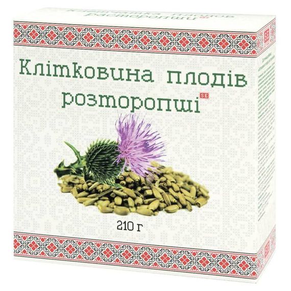 Клітковина плодів розторопші 210г.