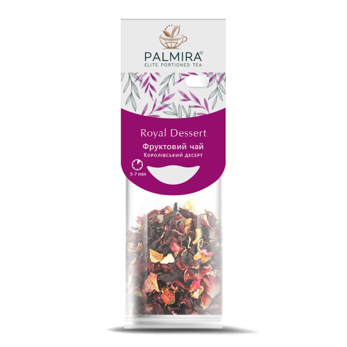Фруктовый чай (Royal Dessert) Palmira "Королевский десерт" - 10 шт.
