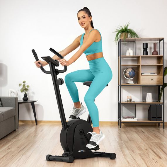 Велотренажер Gymtek XB500 магнітний чорний | Зображення 1