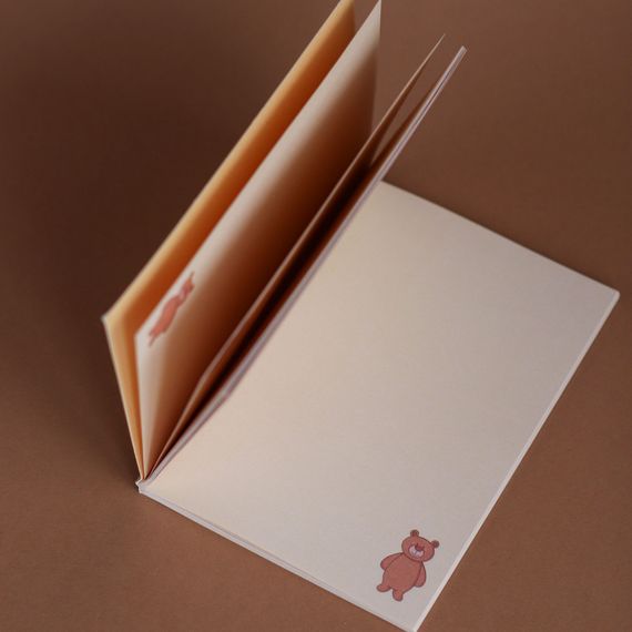 Блокнот 4Profi Artbook bear 48 листов  формат А6 902361 | Зображення 1