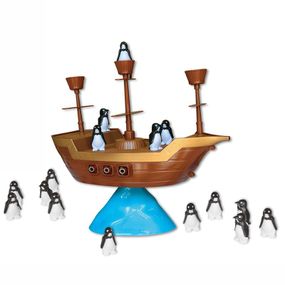 Настільна інтерактивна гра Ummi 707-61 Pirate Boat Balancing Game Brown