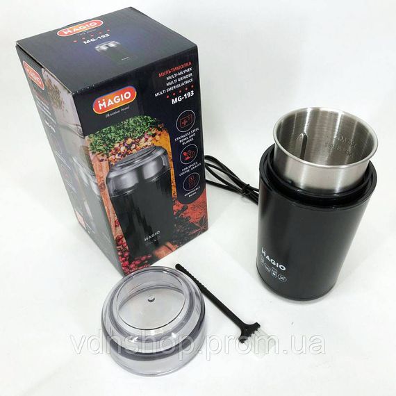 Кавомолки для спецій MAGIO MG-193, Потужна кавомолка для подрібнення, Кавомолка електрокавомолка IN-29 | Зображення 4