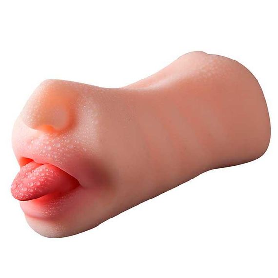 Оральный мастурбатор с языком