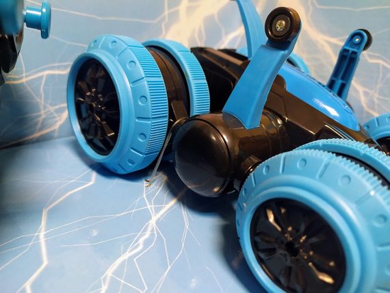 Радіокерована машинка-перевертень JZL з потужним мотором, трюковий позашляховик 1:20 (47767-L0079_659) | Зображення 6