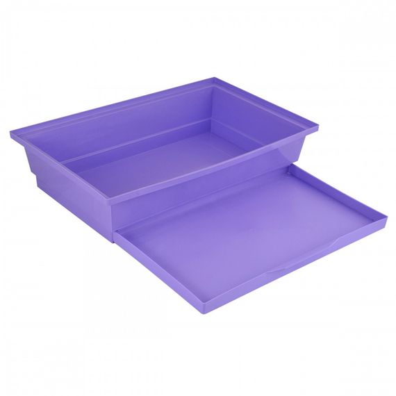 Піддон Природа для клітки гризунів великий фіолетовий 44х27 см | Зображення 1