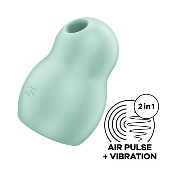 Вакуумний стимулятор з вібрацією Satisfyer Pro To Go 1 Mint Sex Aura