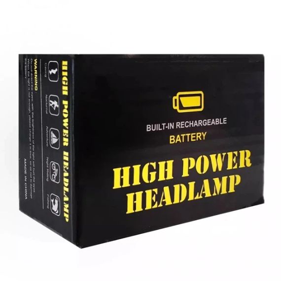 Ліхтарик на голову налобний світлодіодний USB | Зображення 6