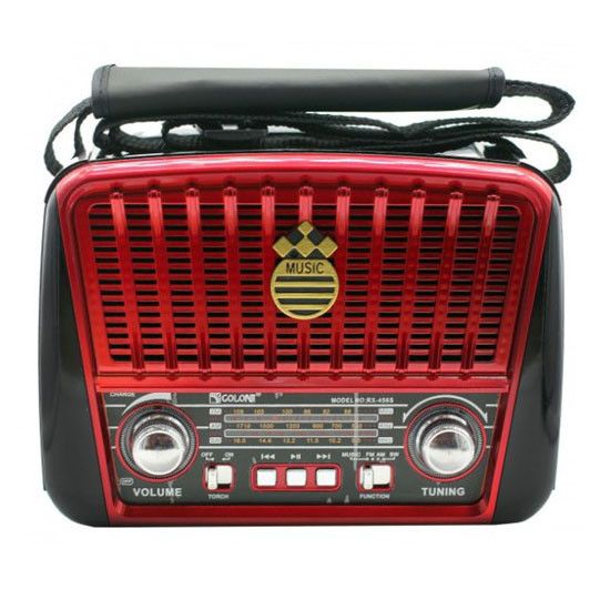 Сповіщувачі радіохвильові Golon RX-455S, Ретро радіоприймач аналоговий, Приймач fm радіо QB-55 | Зображення 5