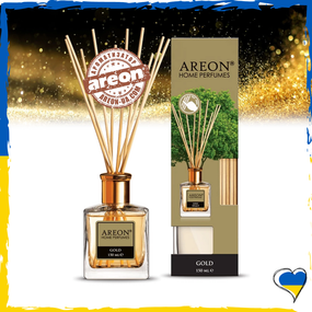 Аромадифузор Areon Home Perfume LUX Gold 150мл