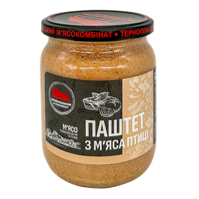 Паштет из мяса птицы Тернопольский мясокомбинат 500 г