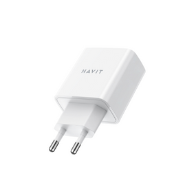 Зарядний пристрій мережевий Type-C 20W білий Havit HV-UC110