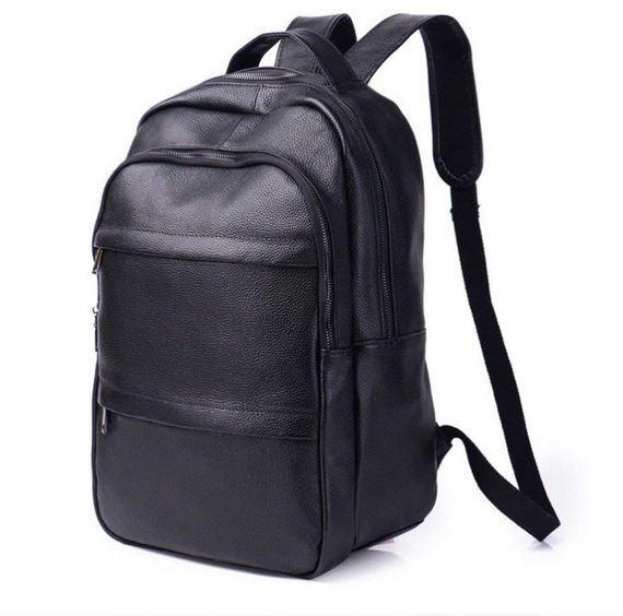 Мужской рюкзак для ноутбука и документов из натуральной кожи Tiding Bag B2-37342A | Зображення 2