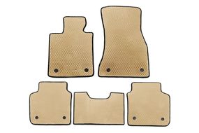 Коврики EVA (для G12, Бежевые) для BMW 7 серия G11/G12 2015-2022 гг