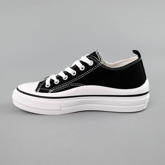 Кеди жіночі 591727 Чорні 36 37 38 39 40 | Зображення 2