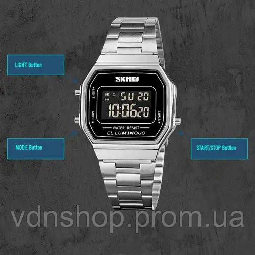 Часы retro vintage SKMEI, Винтажные часы наручные Мужские наручные vintage new ZW-52 | Зображення 7