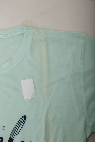 Пижама женская с принтом  -уценка, цвет мятный, 243R2113-U-10 | Зображення 5