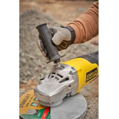 Шлифовальная машина Stanley FatMax, 2000W, 6500 об/мин, d=230 мм, 5.2 кг (FMEG232) | Зображення 6