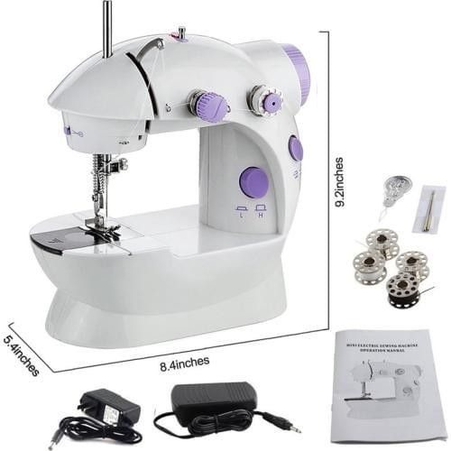 Швейная мини машинка 4 в 1 Mini Sewing Machine SM201 | Зображення 3