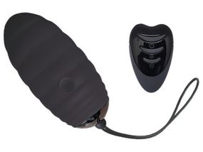 Виброяйцо Adrien Lastic Ocean Breeze 2.0 с пультом управления, черное Sex Aura