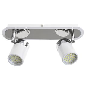 Светильник настенно-потолочный спот поворотный накладной HTL-173/2 GU10 WH