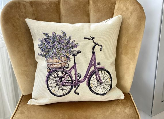 Наволочка гобеленова одностороння MALVA BIKE-NV Limaso | Зображення 4