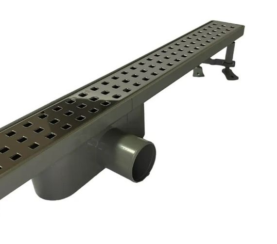 Душевой канал Maxiflow Classic Line 80 см решетка Квадрат 4012.0Y050K.080.1 | Зображення 1