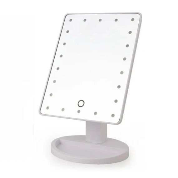 Рожевий Дзеркало з LED підсвічуванням для макіяжу Magic MakeUp Mirror | Зображення 3