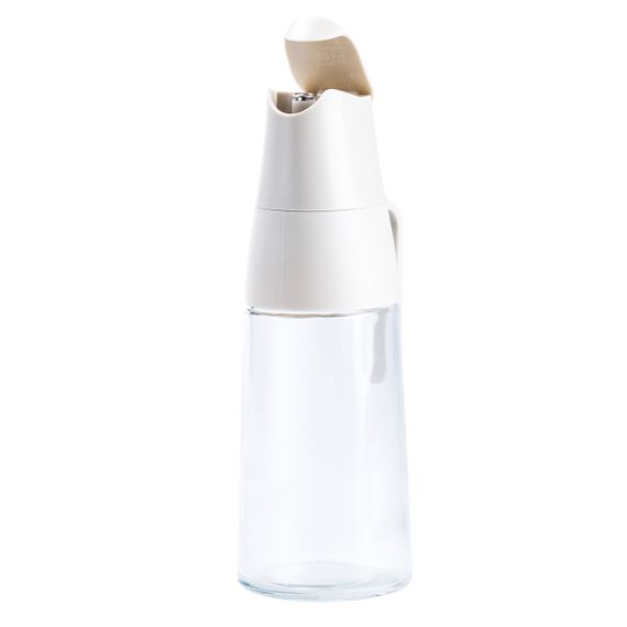 Пляшка дозатор для олії та оцту 600 мл з носиком бежева HP16294 | Зображення 3