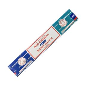 Аромапалички Наг Чампа та Грошова матриця  Nag Champa Money Matrix 16г Satya 8904234405780