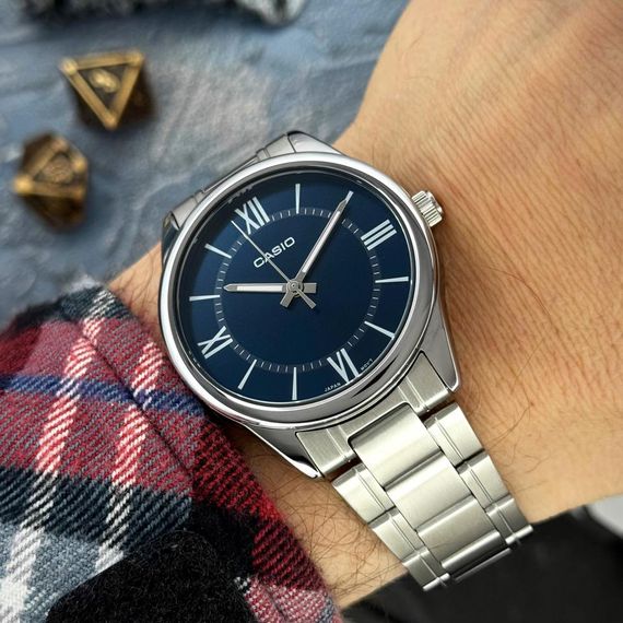 Чоловічий годинник Casio MTP-V005D-2B5 | Зображення 3