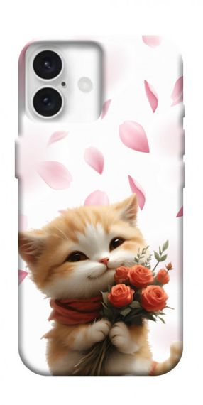 Чохол з картинкою Animals love 2 для Apple iPhone 16 Plus