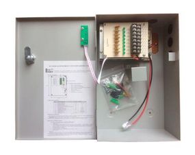 Блок бесперебойного питания BBG-1210/8 для видеонаблюдения 12В,10А,под 18А ч АКБ