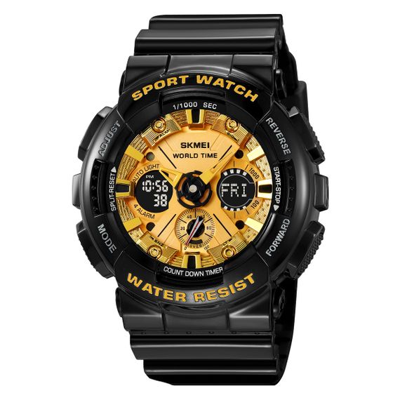 Годинник S2kmei 2118BKGD Black-Gold