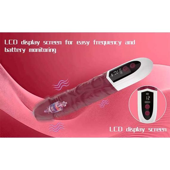 Реалістичний вібратор Satisfyer Lover 12 режимів бордовий | Зображення 6