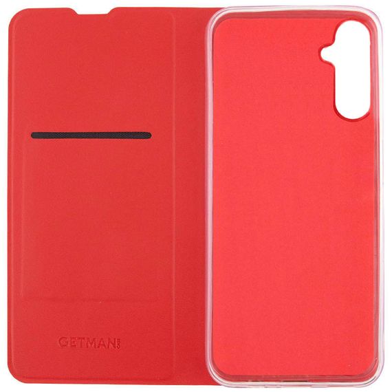 Шкіряний чохол-книжка GETMAN Elegant (PU) для Samsung Galaxy A14 4G/5G Червоний | Зображення 5