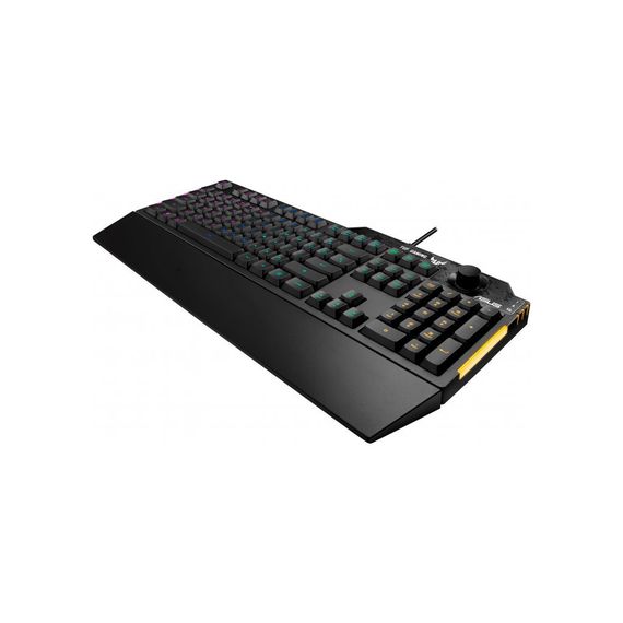 Клавіатура ASUS TUF Gaming K1 USB UA Black (90MP01X0-BKMA00) | Зображення 2
