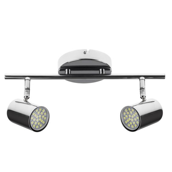 Светильник настенно-потолочный спот поворотный накладной HTL-180/2 GU10 CH