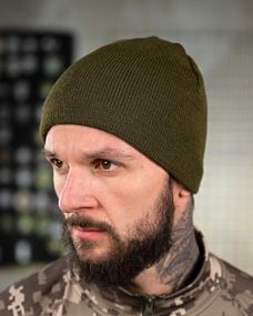 Шапка олива ВТ6834