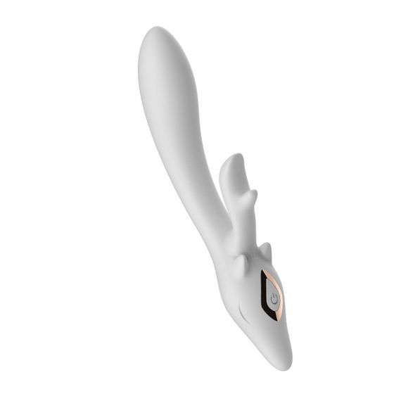 Вібратор - Vibrator Silicone 10 Vibration Function White Sex Aura