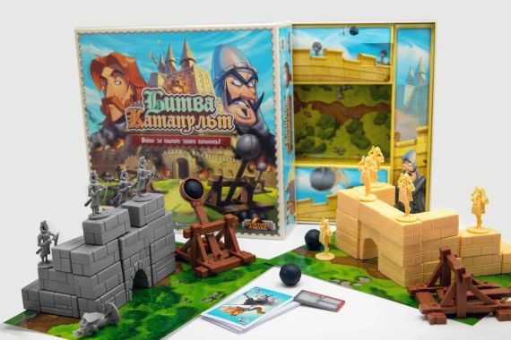 Настольная игра Битва Катапульт (Catapult Feud) укр. | Зображення 1