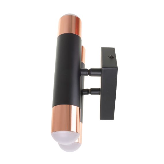 Светодиодное бра BR-01 668W/2 LED 12W BK/G | Зображення 5