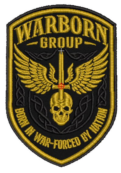 Шеврон Warborn Group Born in War Forced By Nation