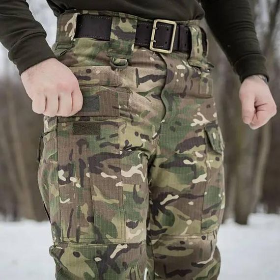 Штани водовідштовхувальні 13 кишень зимові тактичні на флісі Apex мультикам | Зображення 7