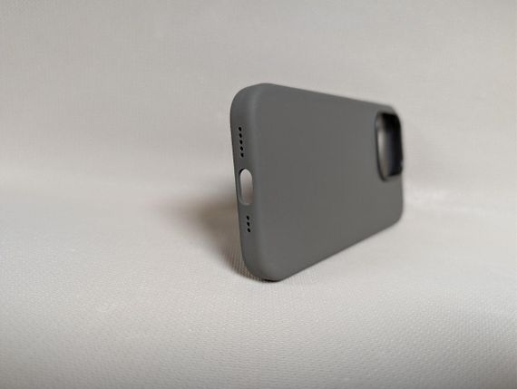 Чохол для iPhone 15 Pro / Айфон 15 Про Proove Soft Touch MagSafe, TPU, матовий, сірий | Зображення 3