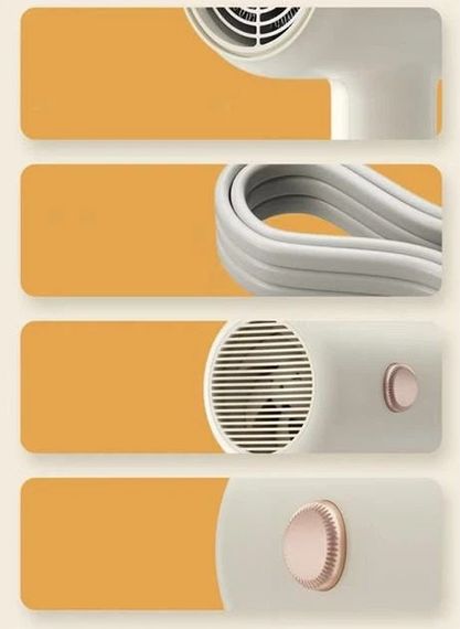 Фен Enchen Hair dryer AIR7 1800 Вт белый | Зображення 5